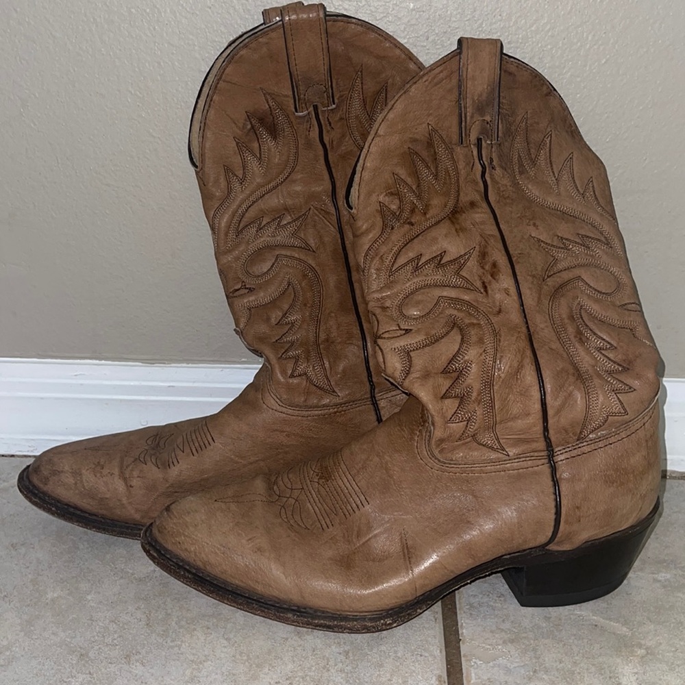 Abilene boot co. men's western boots size 10